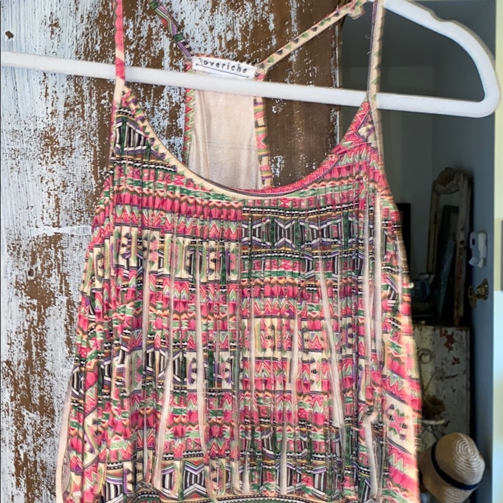 Sz L mini dress.